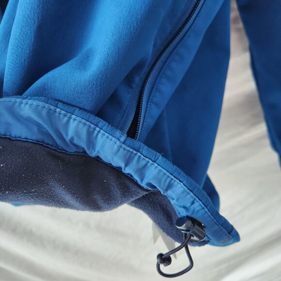 Columbia Sportswear Men’s Hooded Jacket Size Large Blue White Zipper - Picture 11 of 16